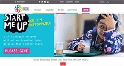 Desktop Screenshot of breakfastclubcanada.org